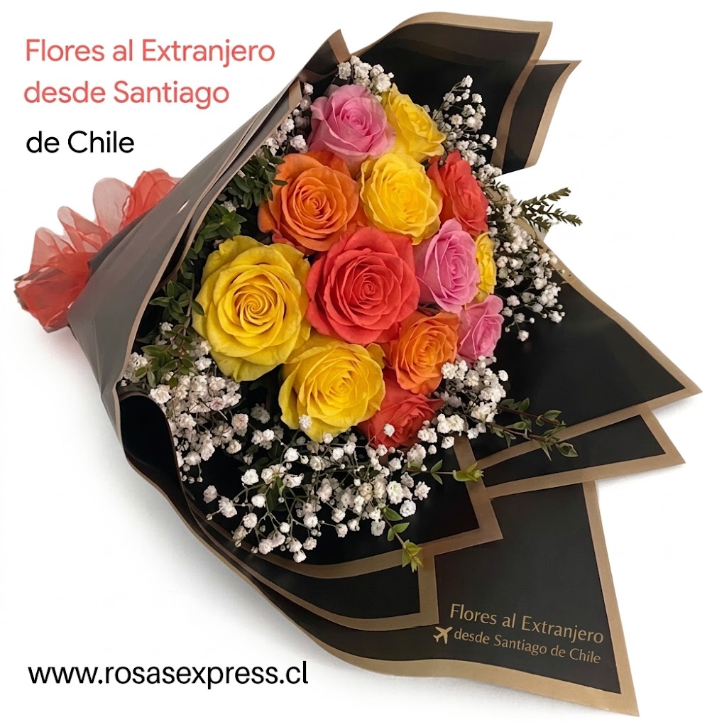 flores al extranjero desde Santiago de Chile 6