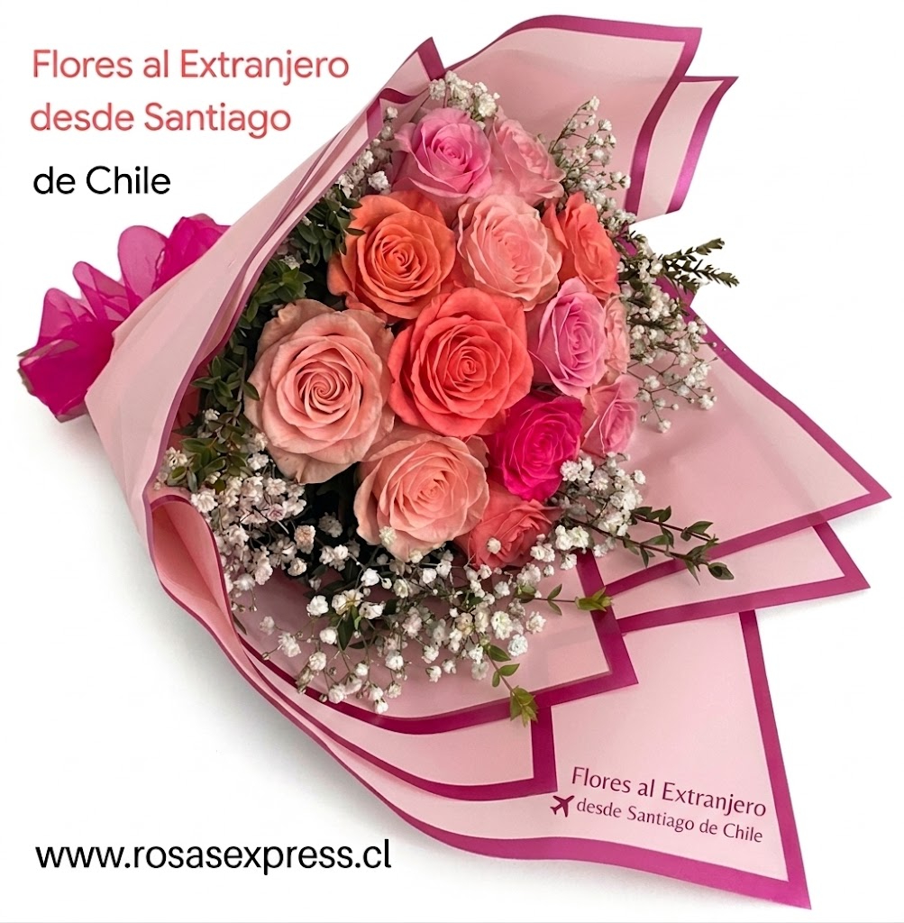 flores al extranjero desde Santiago de Chile 7