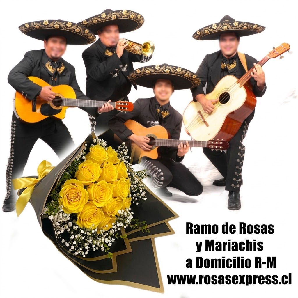 Mariachis y flores a domicilio en Comunas Santiago Chile